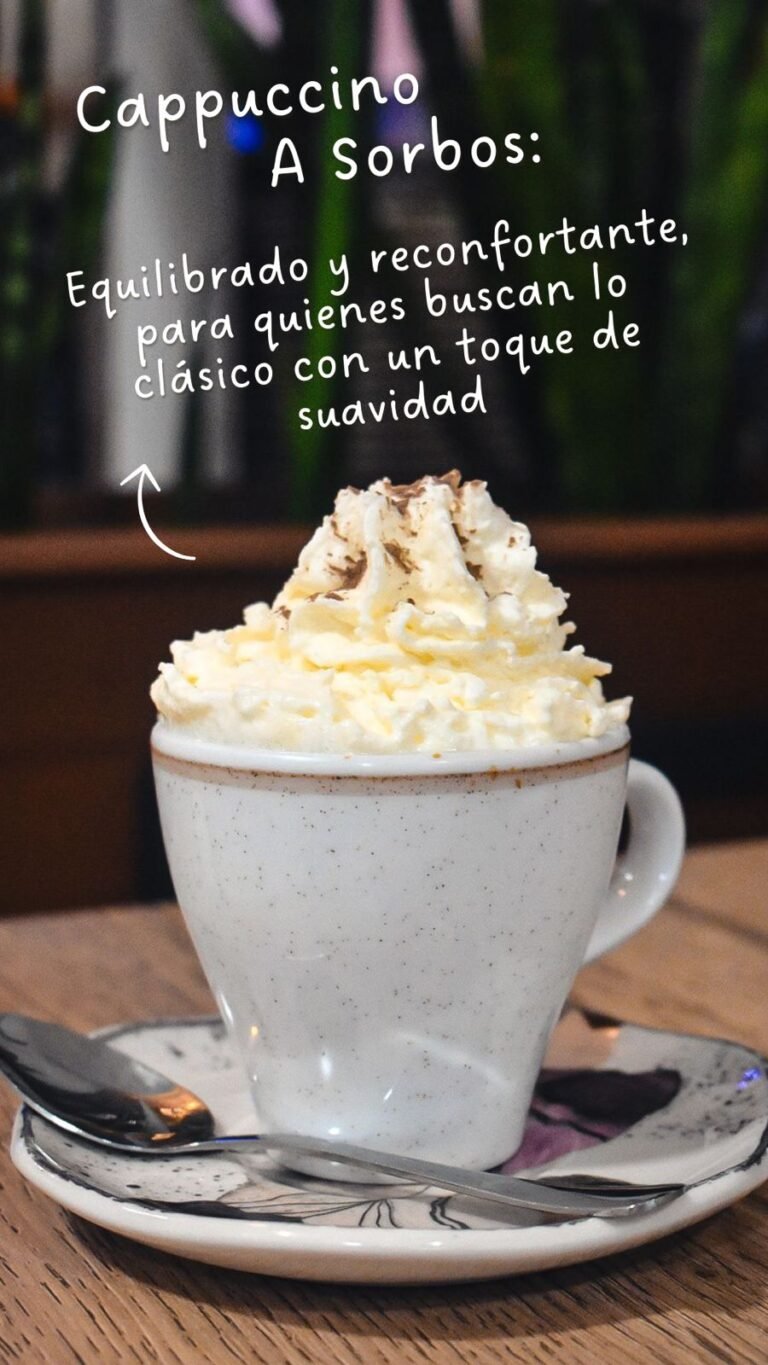 Capuccino asorbos